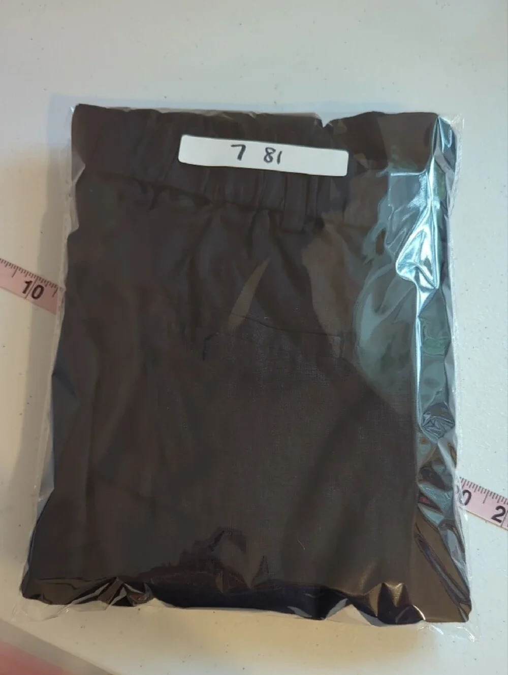Quince 100% European Linen Pleated Trouser Pants Black size 10 Wide Leg
